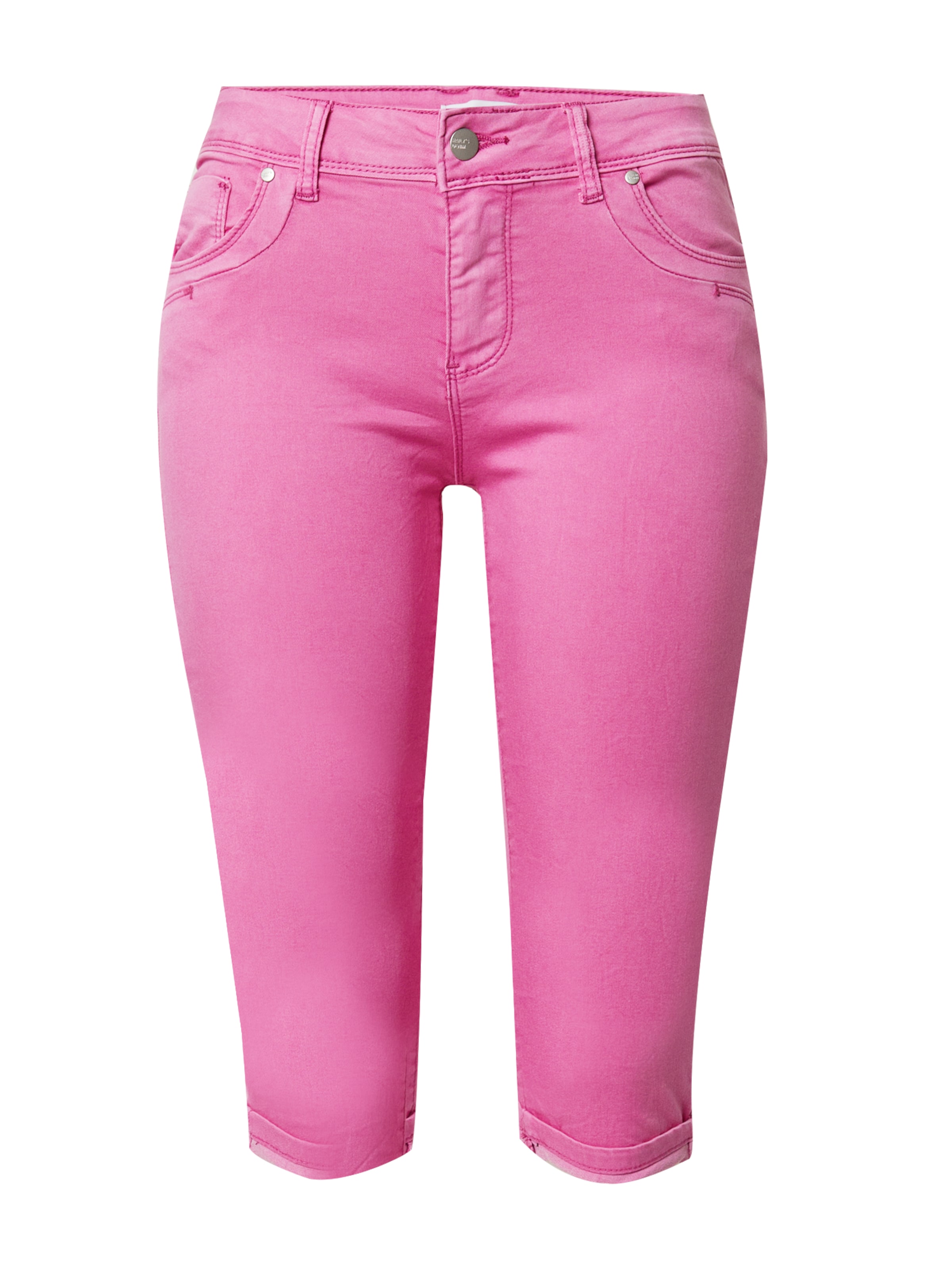 Hailys Slim fit Trousers 'Jenna' in Pink: front