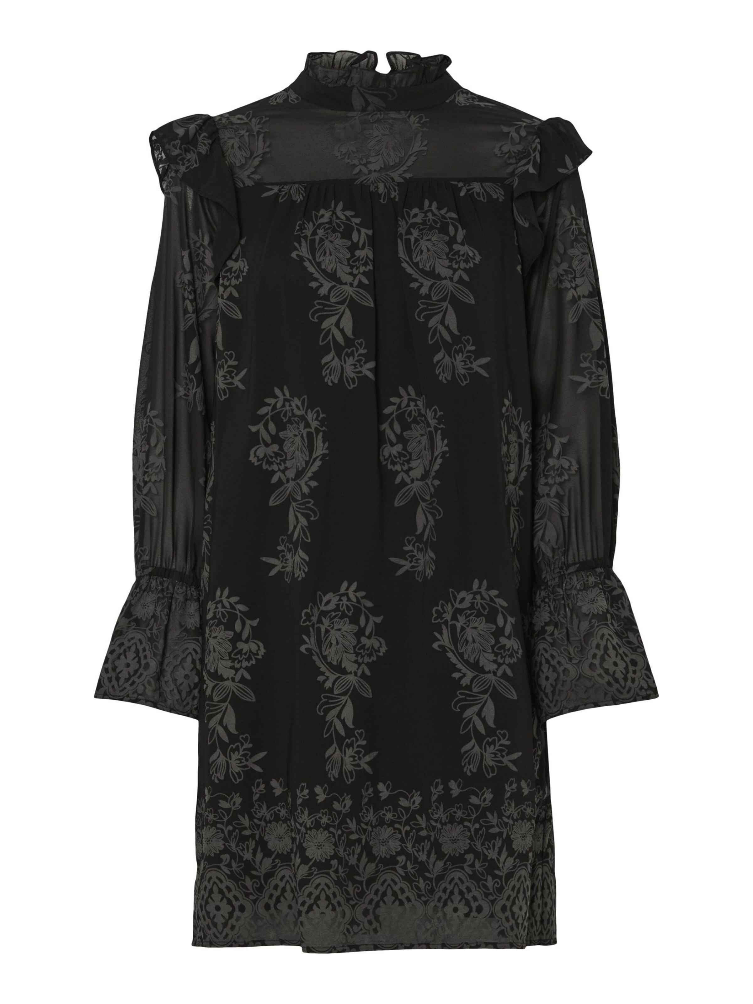 PIECES Kjole 'PCNolia' i sort: forside