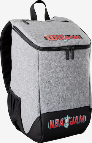 WILSON Sports Backpack in Grey: front