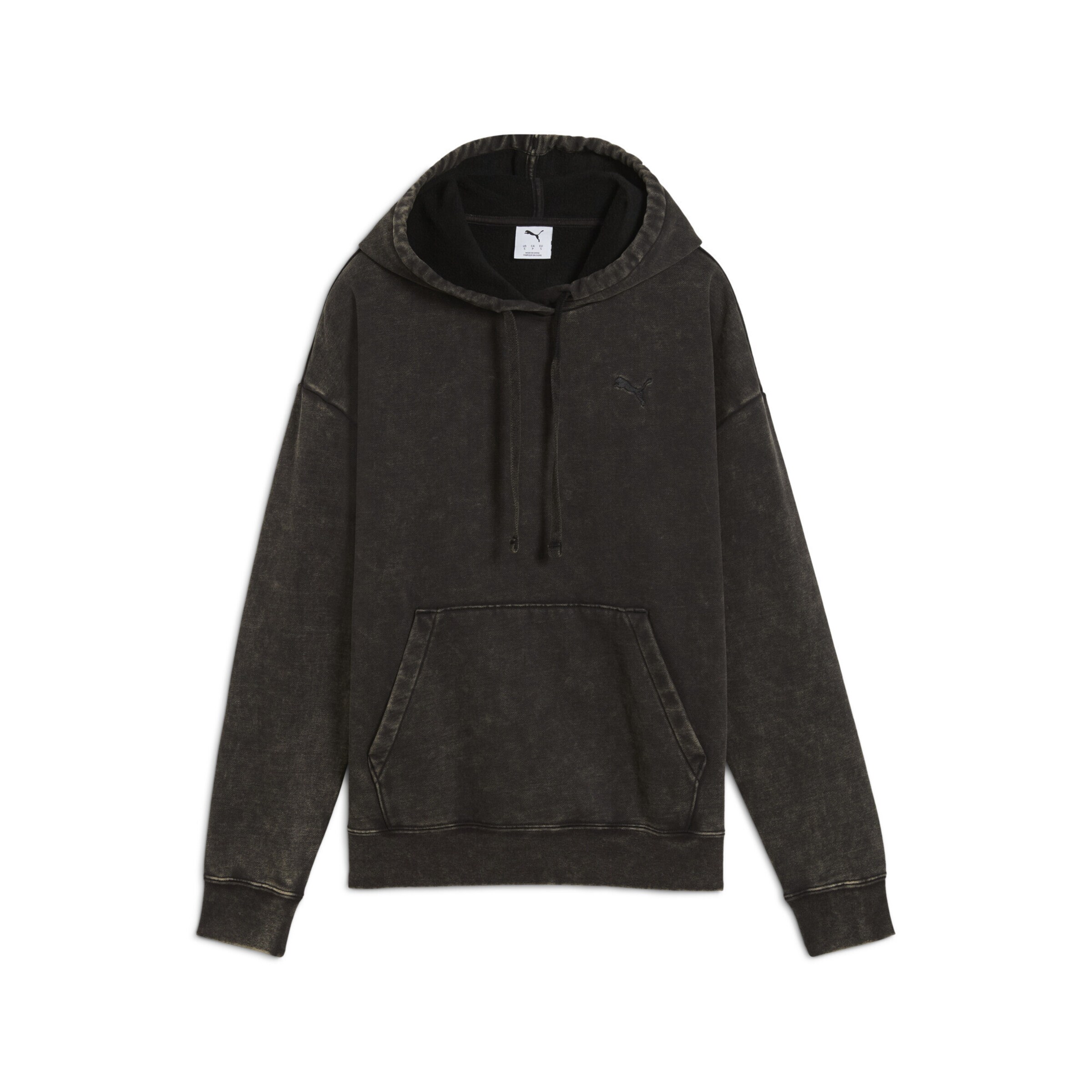 PUMA Sweatshirt 'Essentials' in Black: front