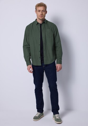 Street One MEN Regular fit Button Up Shirt in Green