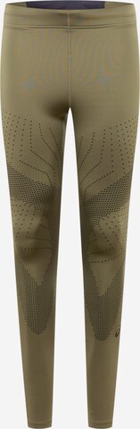 Skinny Pantaloni sportivi 'ROAD BALANCE' di ASICS in verde: frontale