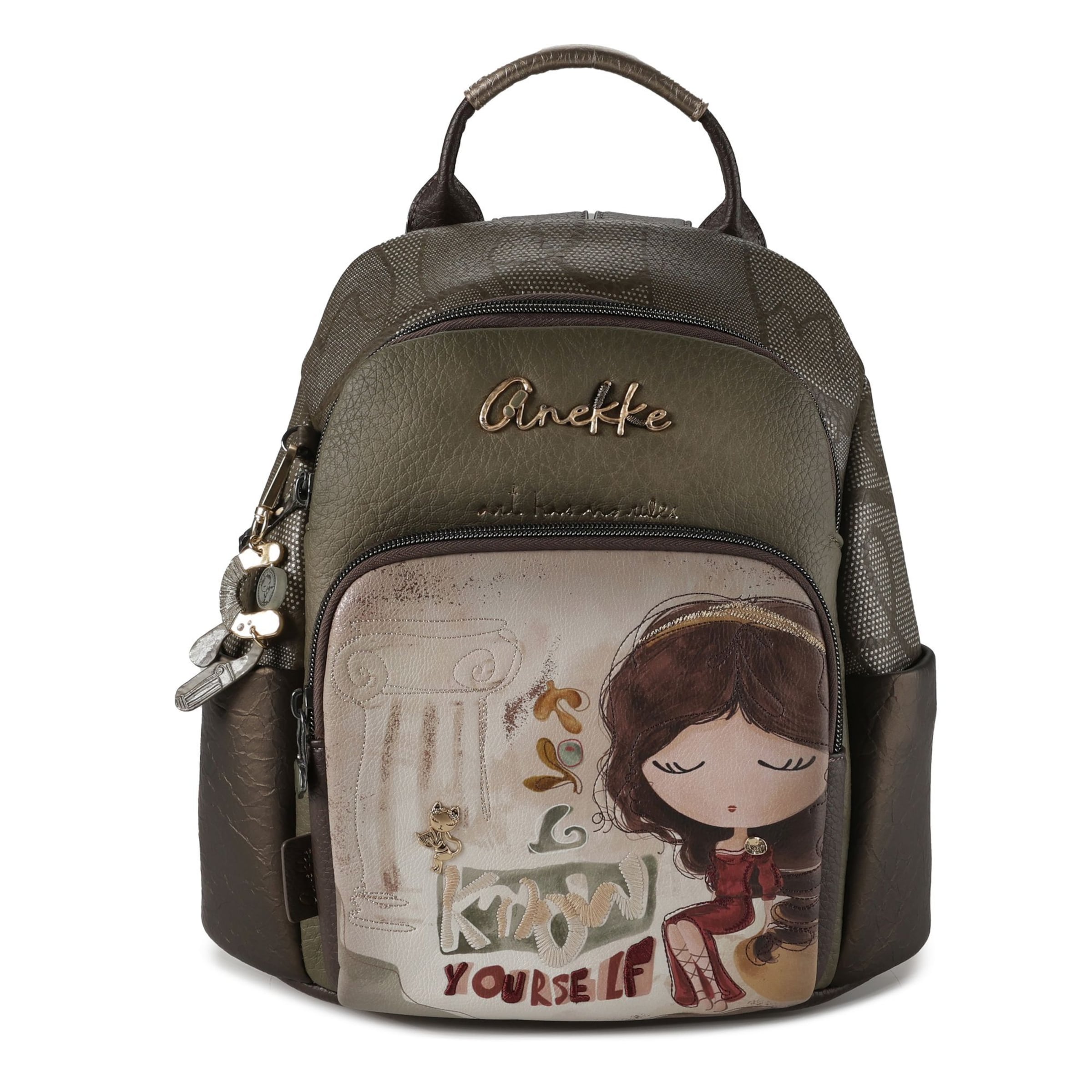 Anekke Rucksack 'Muse City' in Mischfarben: Vorderseite