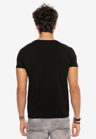 Redbridge T-Shirt 'Dange' in Schwarz