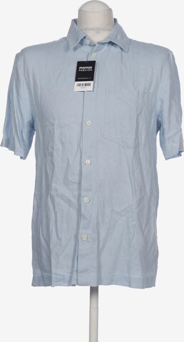 WEEKDAY Button Up Shirt in S in Blue: front