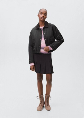 MANGO TEEN Jacke 'Bomby' in Grau