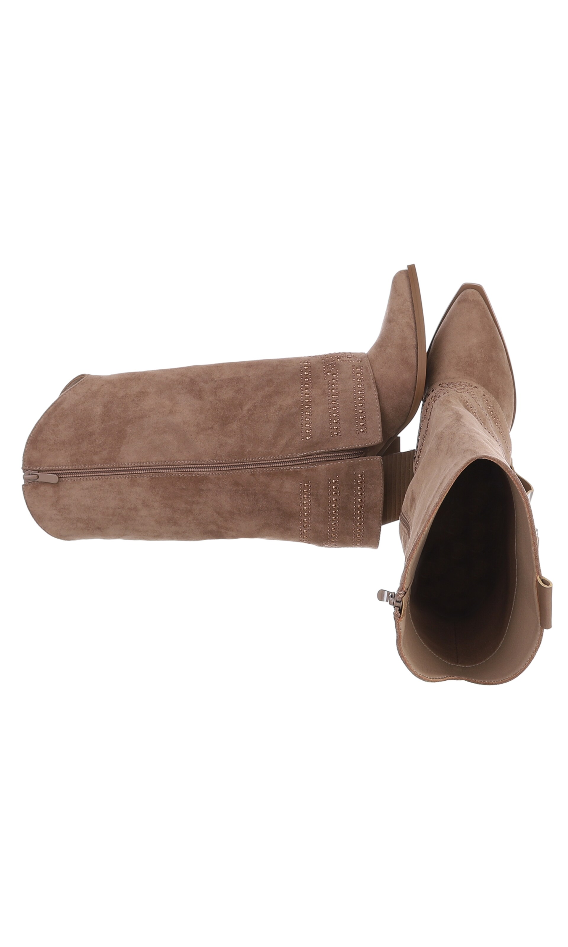 Ital-Design Cowboy Boots in Brown