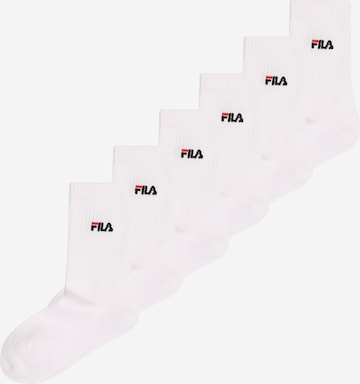 balta FILA Kojinės: priekis
