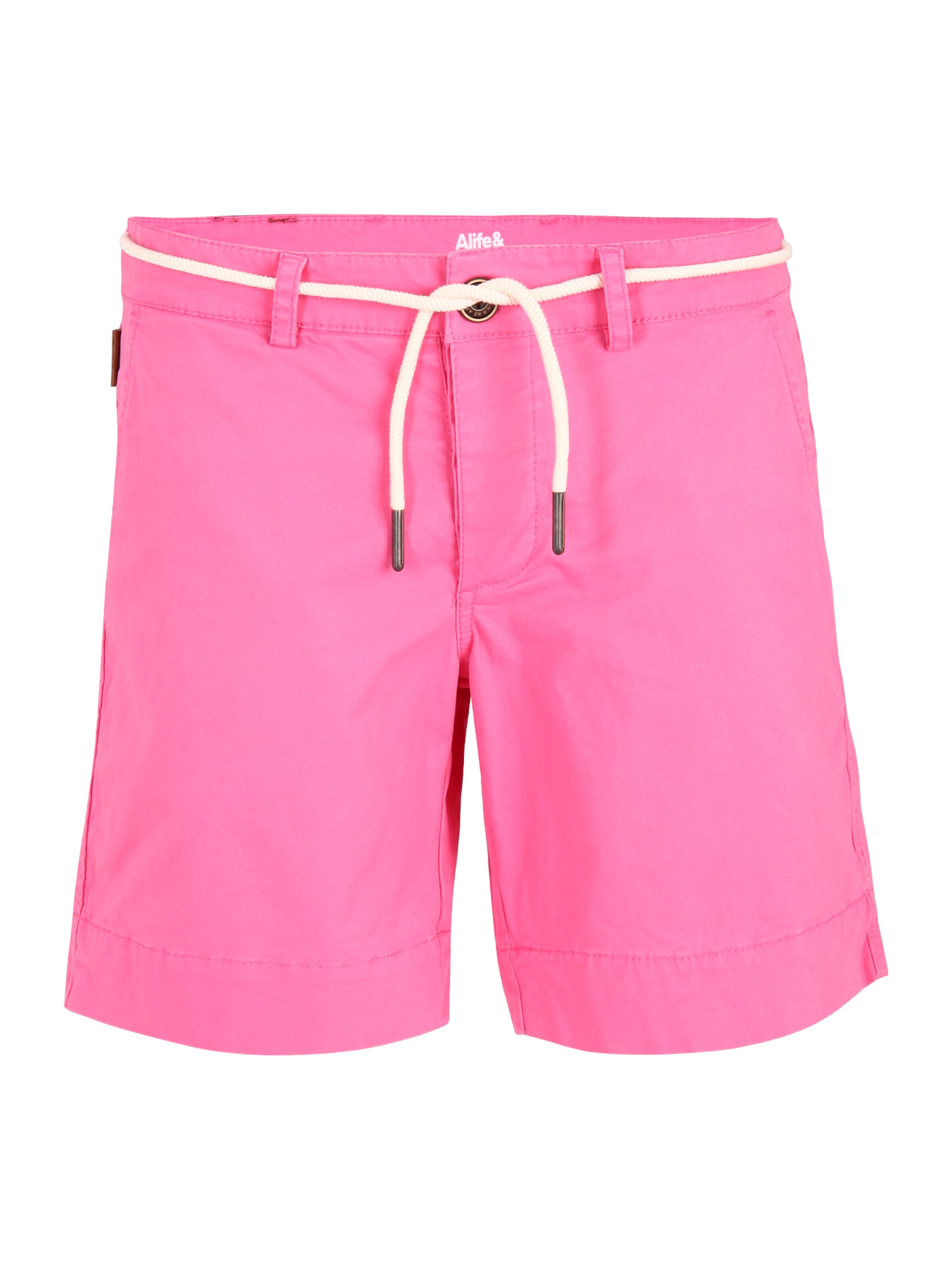 alife & kickin Loosefit Παντελόνι τσίνο σε ροζ: μπροστά