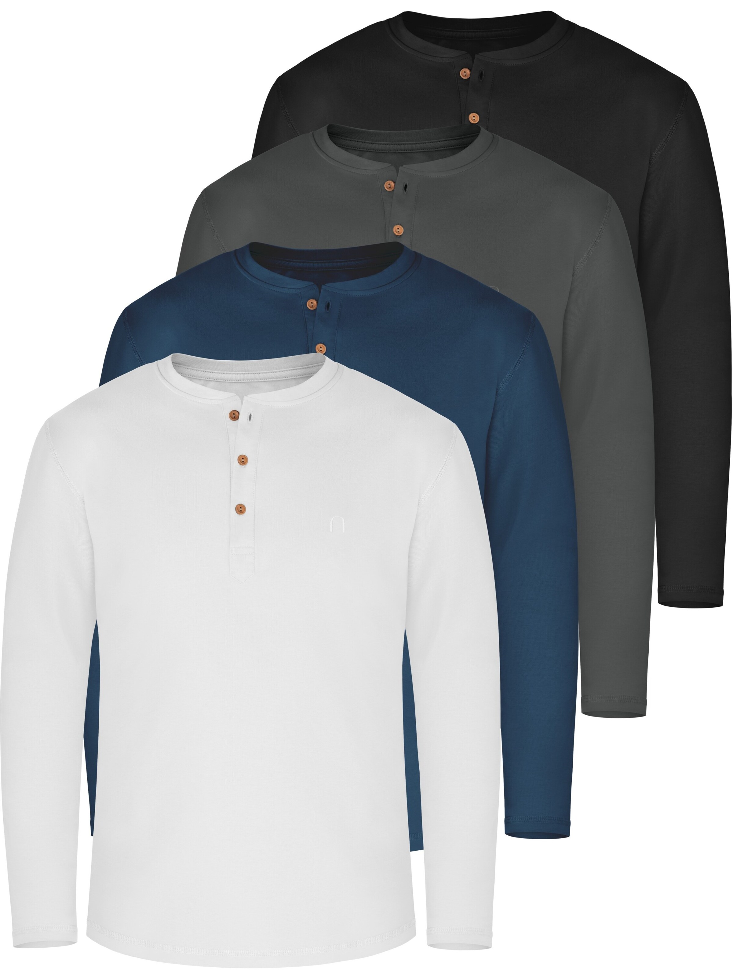 normani Shirt 'Neuville' in Blue: front