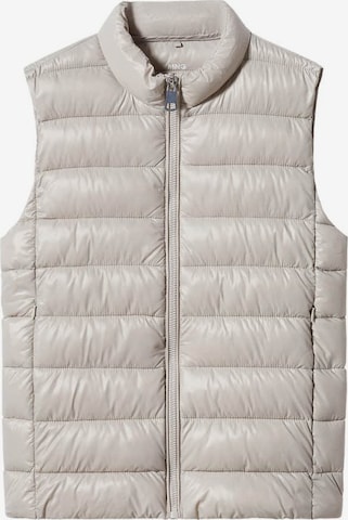 MANGO Bodywarmer 'blanvest' in Grijs: voorkant