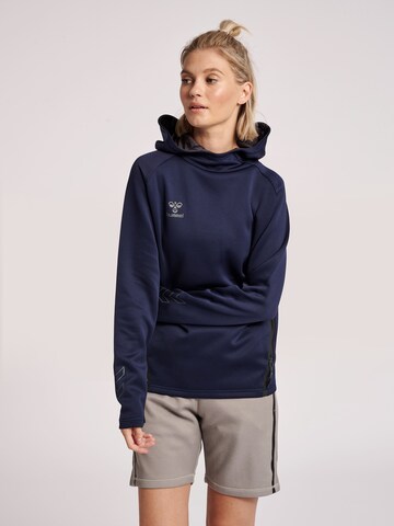 Hummel Sportief sweatshirt 'Cima' in Blauw: voorkant