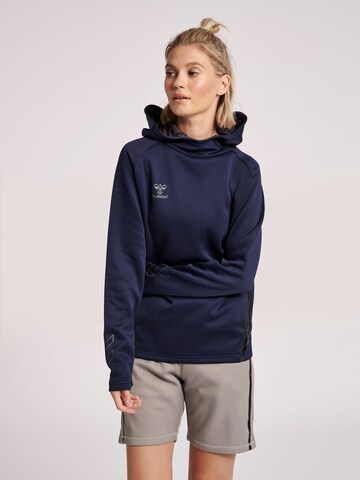 Sweat de sport 'Cima' Hummel en bleu : devant