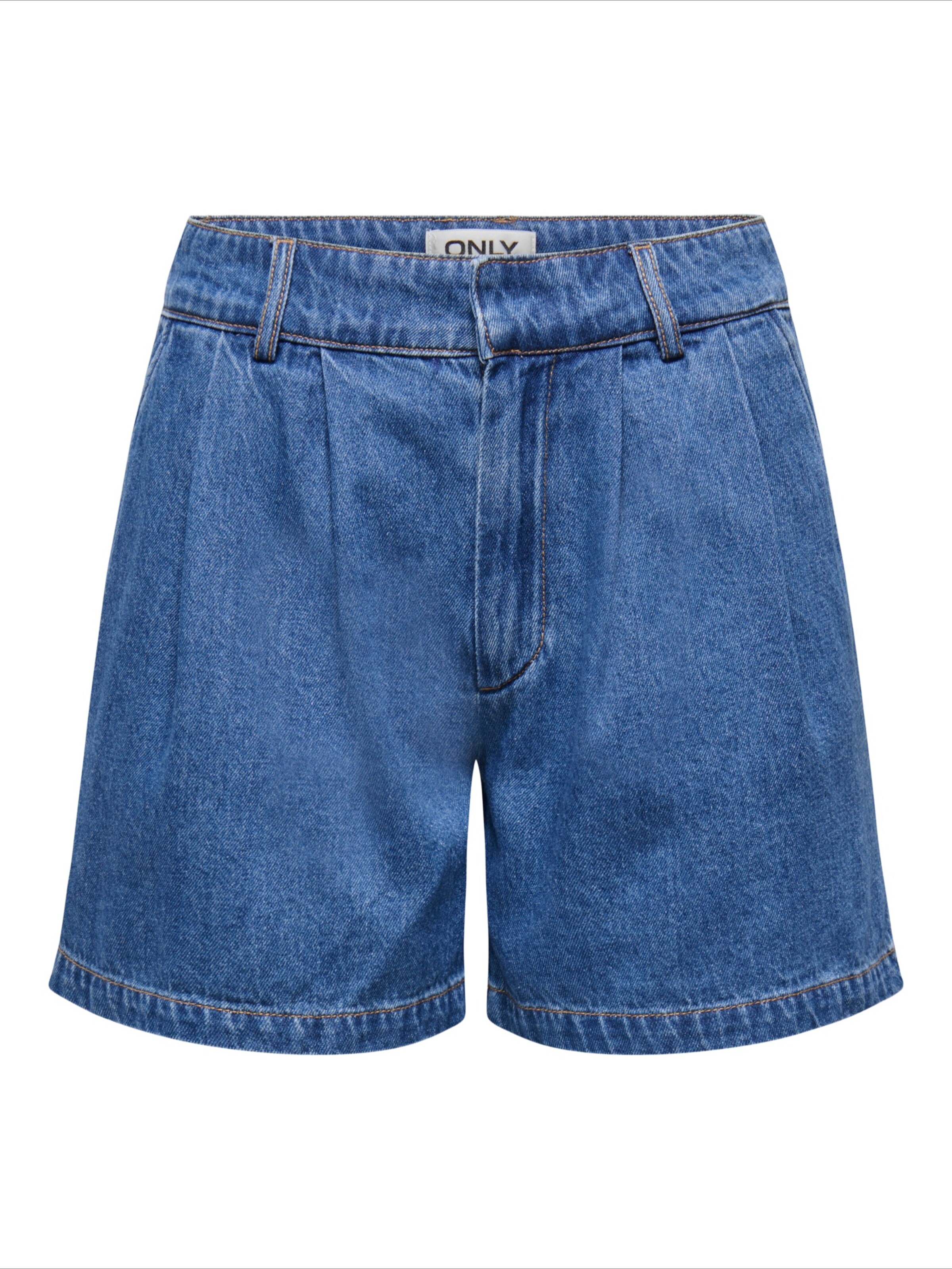 ONLY Loosefit Τζιν πλισέ 'ONLLUKA' σε μπλε: μπροστά