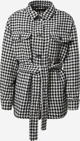 NEW LOOK Prijelazna jakna 'Geri Dogtooth' u crna / bijela, Pregled proizvoda