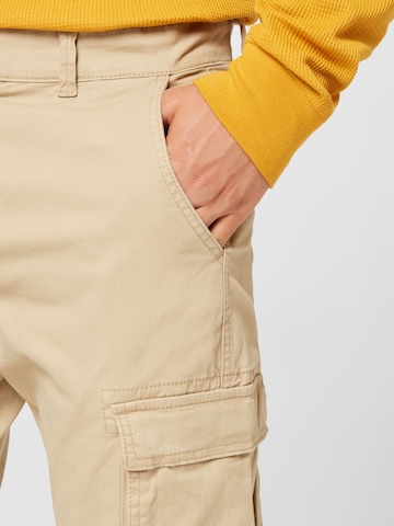 Only & Sons Tapered Cargo Pants 'Cam Stage' in Brown