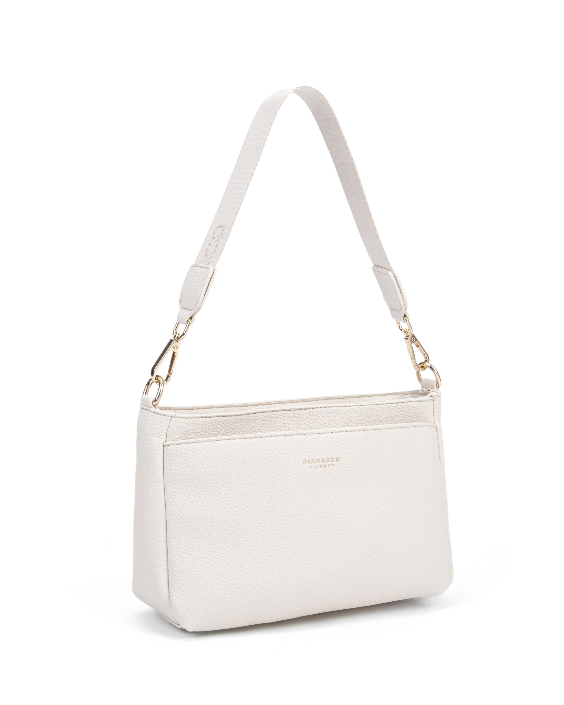 Diana&Co. Schoudertas in Beige: voorkant