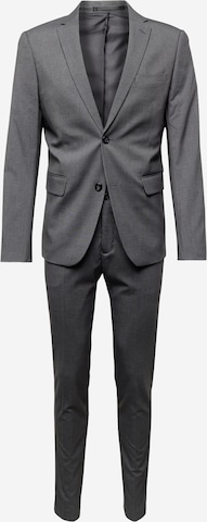 Lindbergh Regular Suit in Grey: front