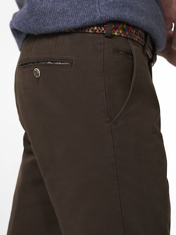 Regular Pantalon chino MEYER en marron