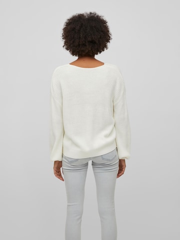 VILA Pullover 'Oa' in Weiß