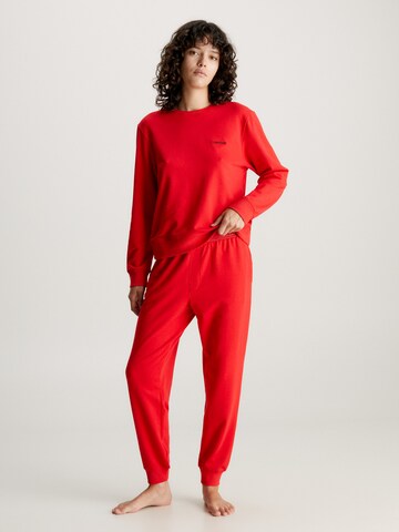 Calvin Klein Schlafshirt in Rot