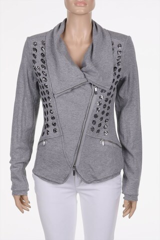 LAUREL Sweatshirt & Zip-Up Hoodie in M in Grey: front