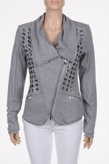 LAUREL Sweatshirt & Zip-Up Hoodie in M in Light grey / Silver, Item view