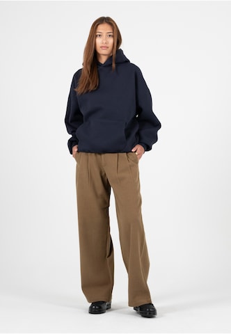 Prohibited Mikina 'The Swiss Yuppie' – modrá