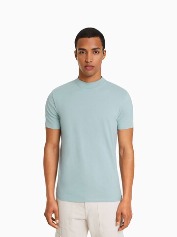 Bershka Shirt in Groen: voorkant