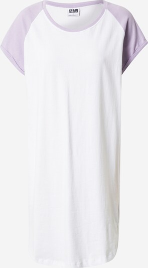 Urban Classics Robe en violet clair / blanc, Vue avec produit