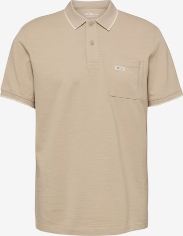s.Oliver Shirt in Beige: front