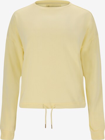 Athlecia Athletic Sweatshirt 'Soffina' in Yellow: front
