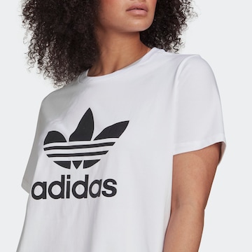 T-shirt 'Adicolor Classics Trefoil ' ADIDAS ORIGINALS en blanc