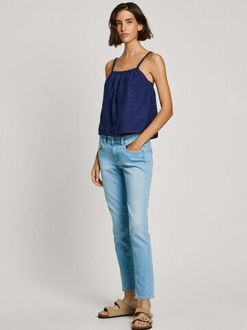 Top 'Doll' di Pepe Jeans in blu