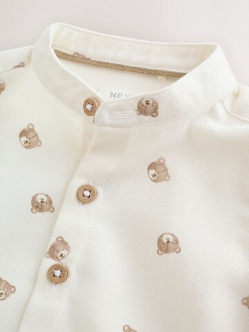 Next Regular fit Button up shirt in White