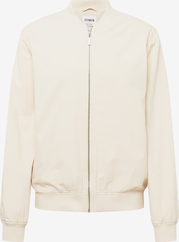 ABOUT YOU x Kevin Trapp Between-Season Jacket 'Florian' in Beige: front