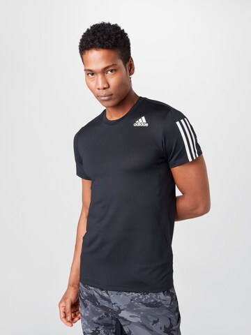 ADIDAS SPORTSWEAR Functioneel shirt in Zwart: voorkant