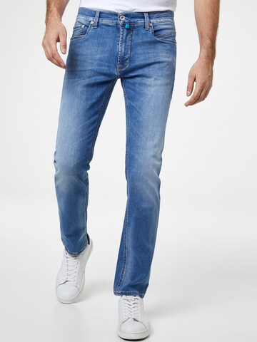 PIERRE CARDIN Tapered Jeans in Blauw: voorkant