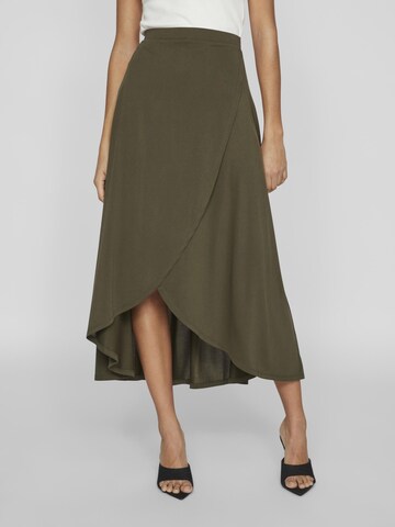 VILA Skirt in Green: front