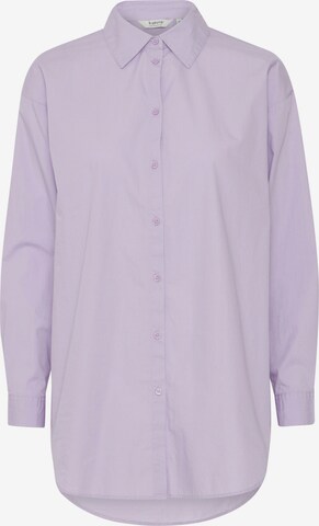 b.young Blouse 'Gamze' in Lila: voorkant