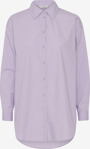 b.young Bluse 'Gamze' in Lila: Vorderseite