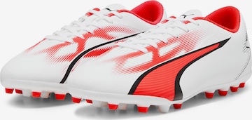 PUMA Soccer Cleats 'Ultra Play' in White: front