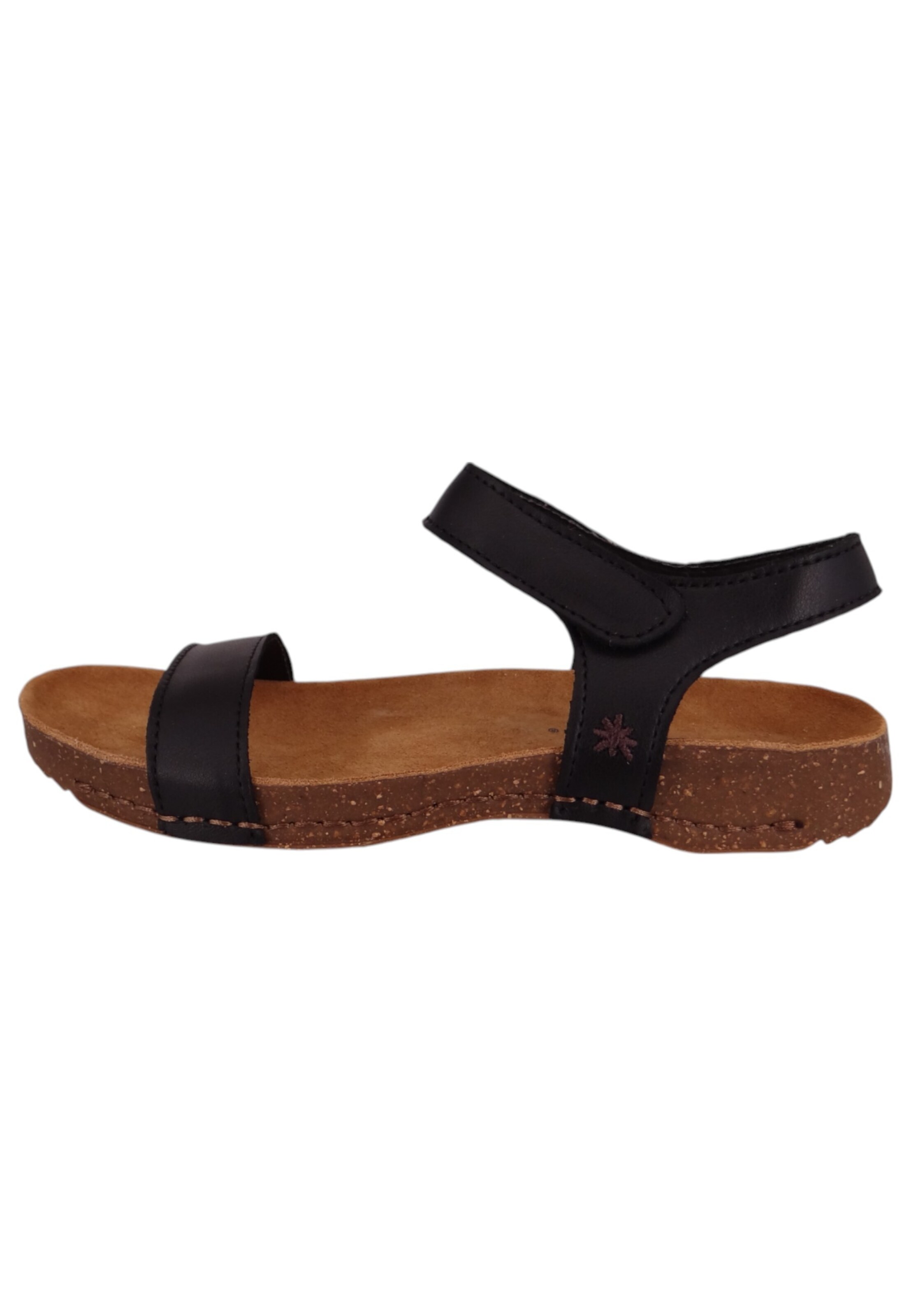 ART - Sandálias com tiras 'I Breathe' em preto