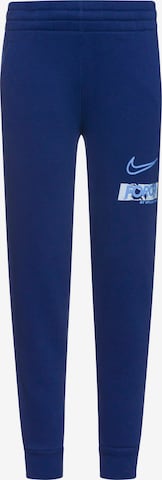 Nike Sportswear Regular Urheiluhousut 'Academy25 Erling Haaland' värissä sininen: etupuoli