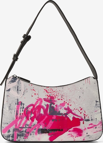 KARL LAGERFELD JEANSTorba za na rame - roza boja: prednji dio