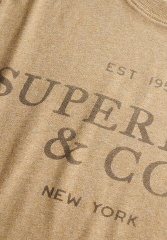 T-Shirt '1954 Company' Superdry & Co en beige
