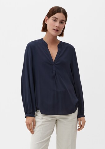 s.Oliver Blouse in Blauw: voorkant