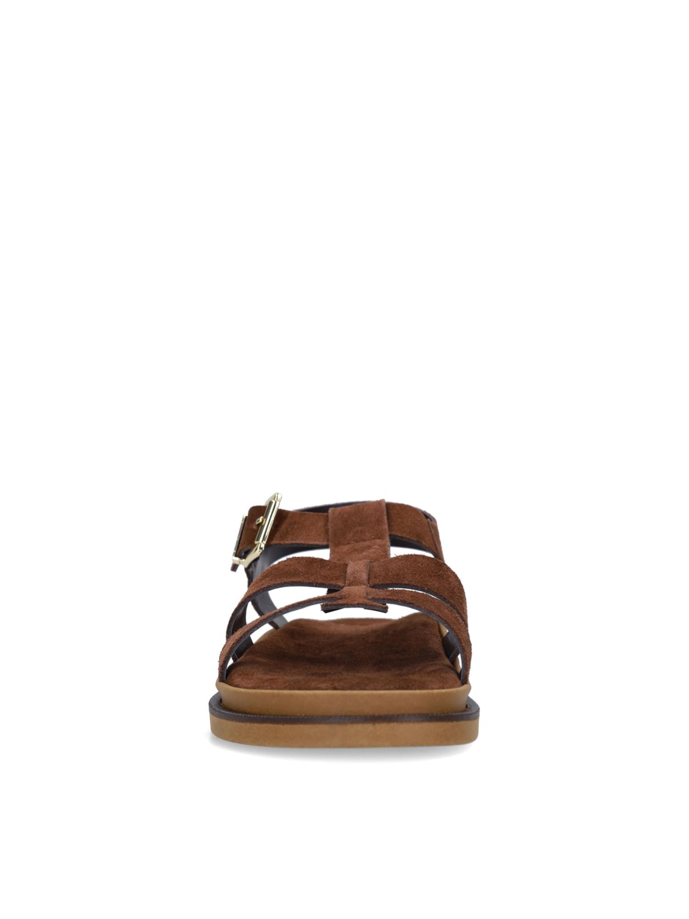 Sandales à lanières MANFIELD en marron
