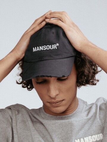 Mansour Pet 'Monogram Logo' in Zwart