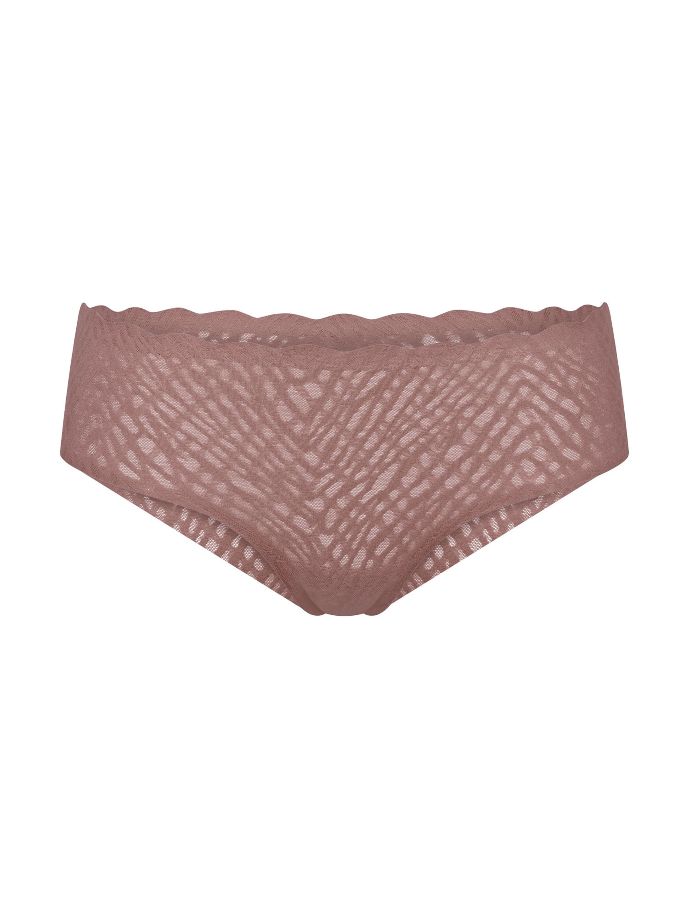 SLOGGI Слип 'ZERO Feel Bliss' в кафяво: отпред